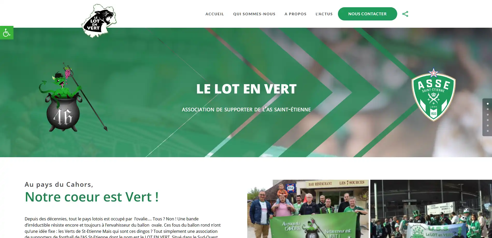 Le lot en vert ()