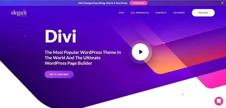 divi wordpress theme