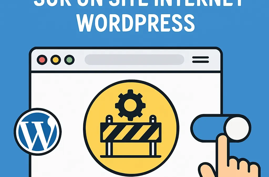 Comment mettre un site internet WordPress en maintenance ?