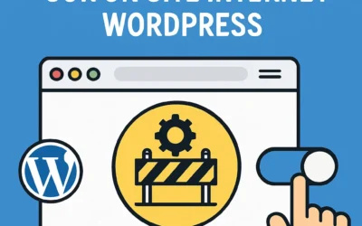 Comment mettre un site internet WordPress en maintenance ?