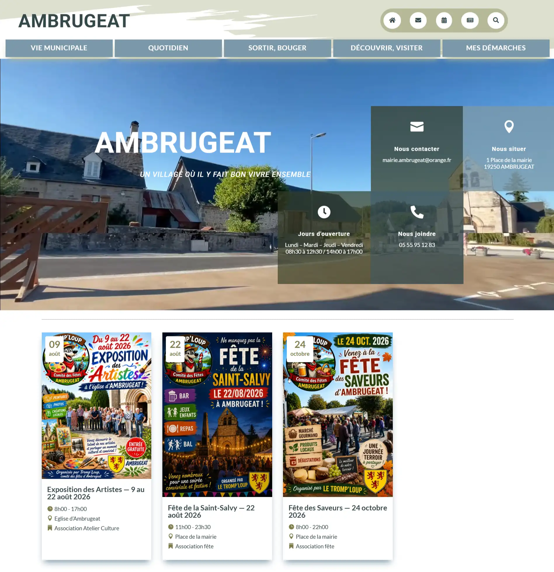 Ambrugeat Site officiel de la commune ambrugeat.fr 1