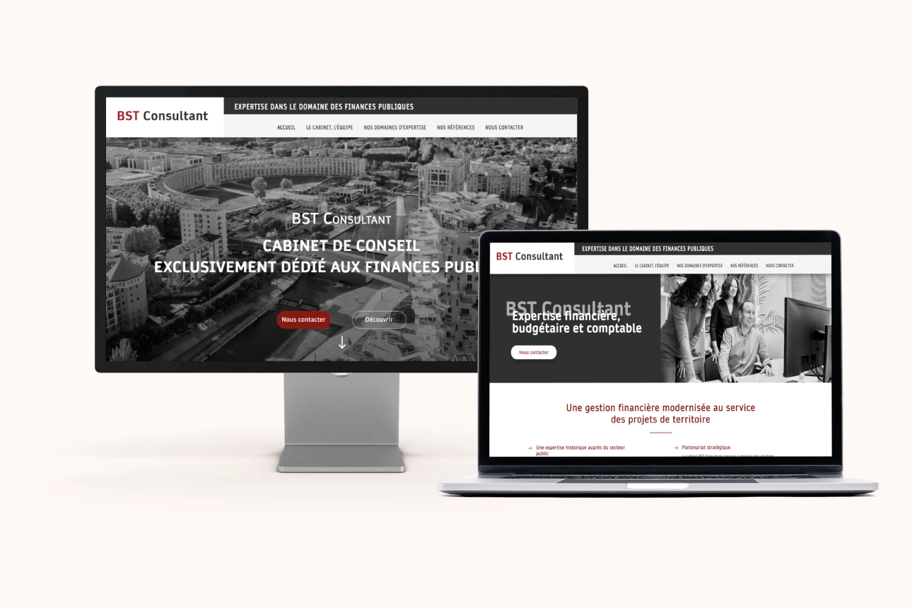 Création site internet BST Consultant Agence web Artdim Carcassonne Creation site internet BST Consultant Agence web Artdim Carcassonne
