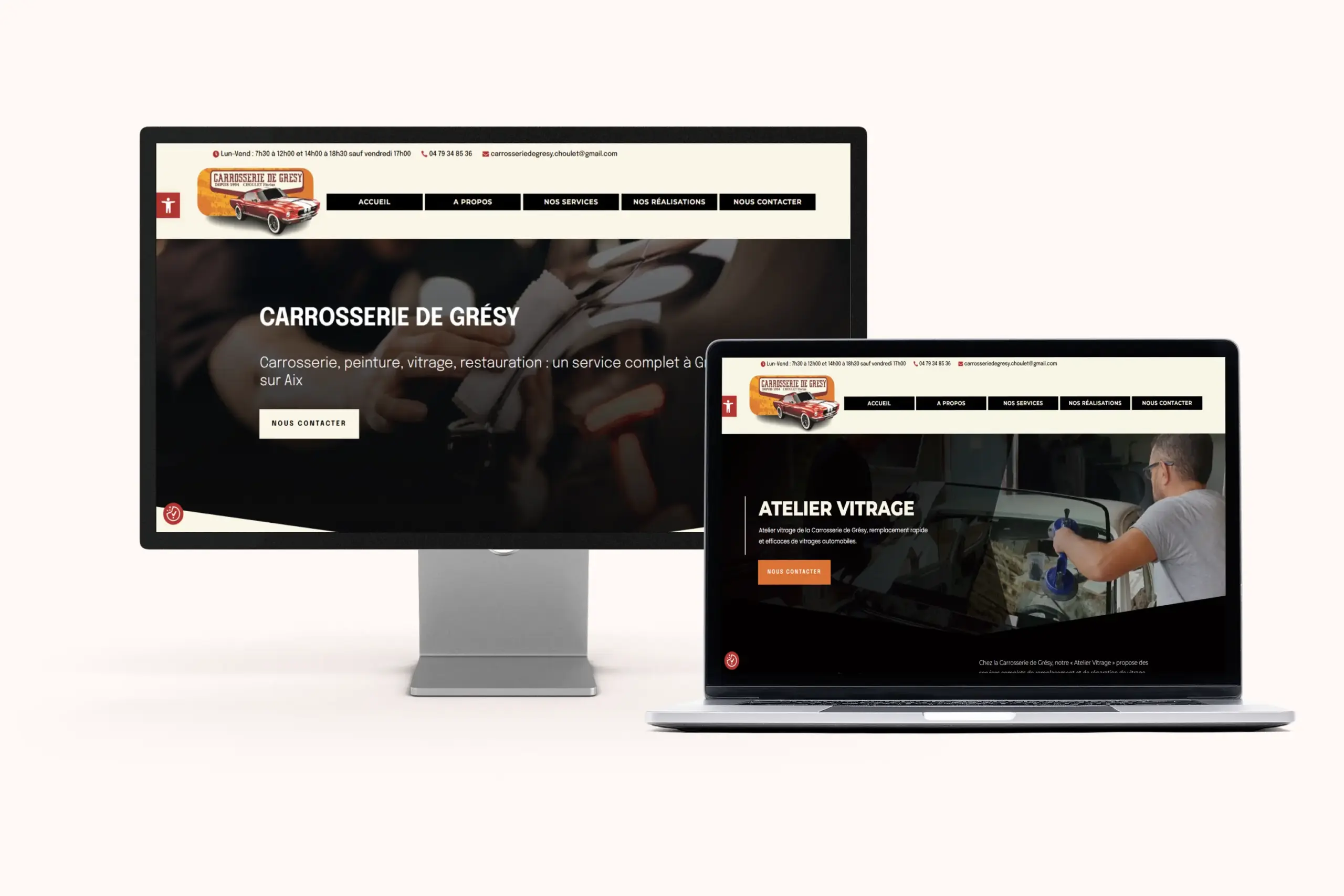 Création site internet associes supporters stéphanois - agence web artdim carcassonne