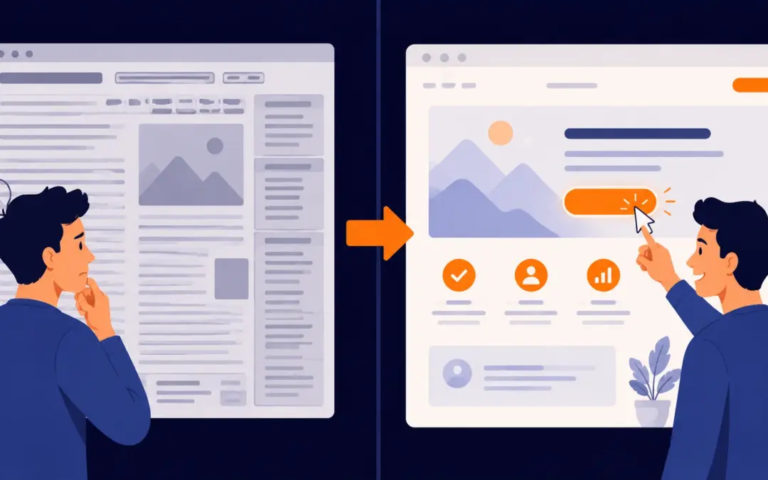 Design de site internet : ce qui fait rester vos visiteurs (ou fuir)